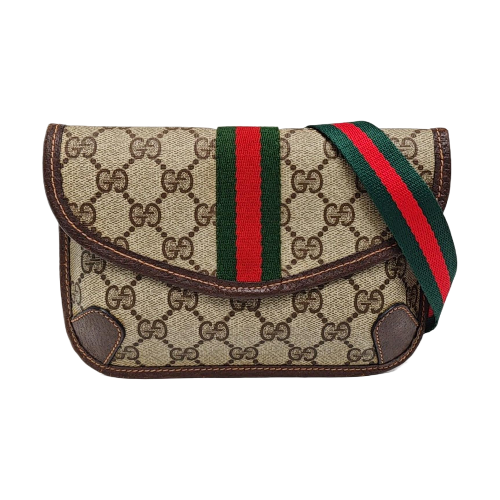 Ophidia Mini Monogram Coated Canvas Beige