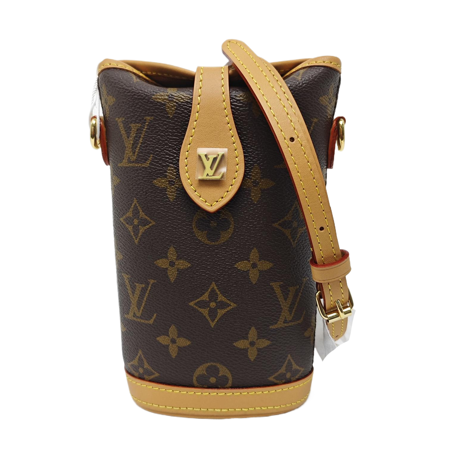 FOLD ME Monogram Coated Canvas Brown