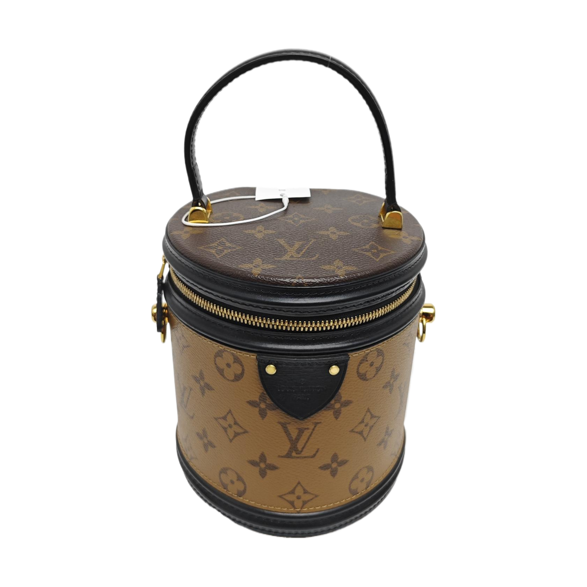CANNES PM Monogram Coated Canvas Brown