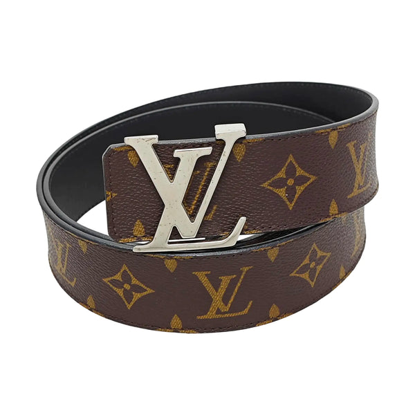 Coated Canvas Belt Brown