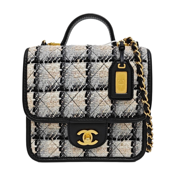 Quilted Wool Small Multicolor
