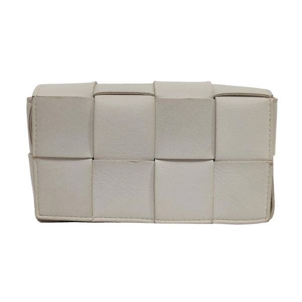 Authenticated pre-owned  Cassette Lambskin White - Belt Bag at Looply