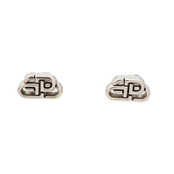 Metal Silver Stud Earrings