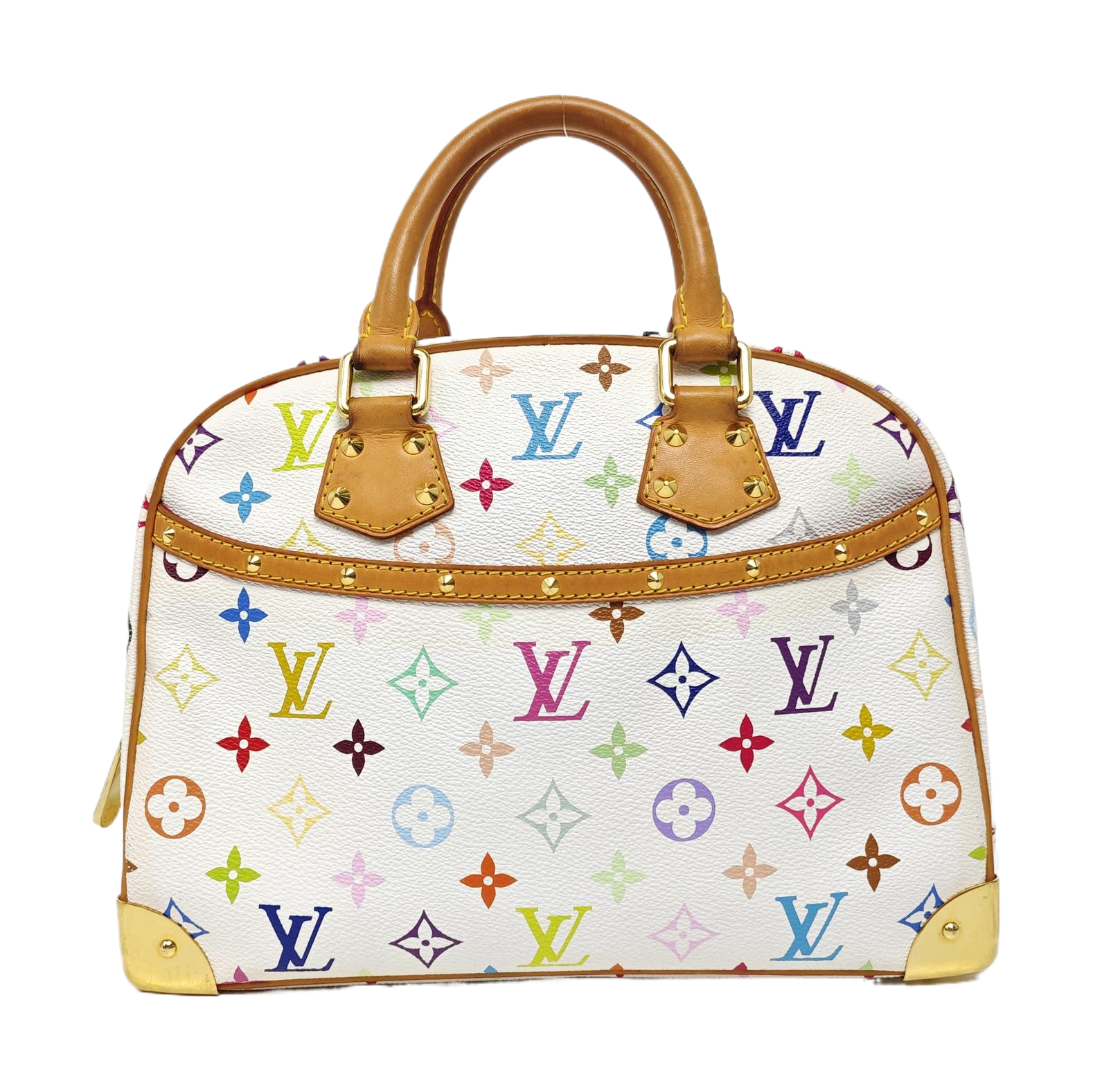 LV × TM DEAUVILLE Monogram Coated Canvas White