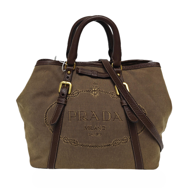 Canvas Tote Bag Brown