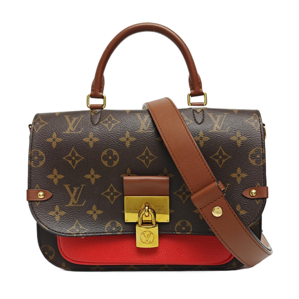 VAUGIRARD Monogram Coated Canvas Brown