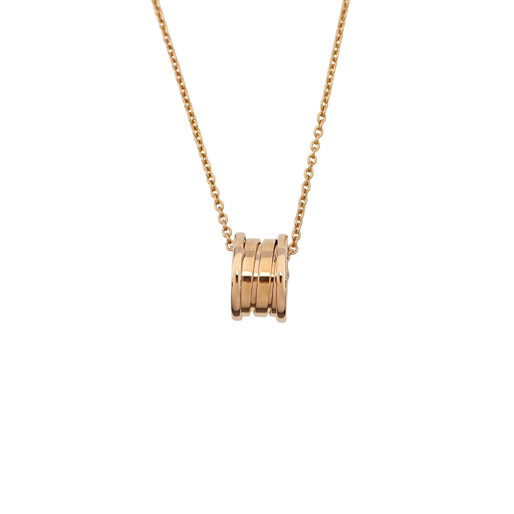 B.ZERO1 18k Rose Gold Necklace