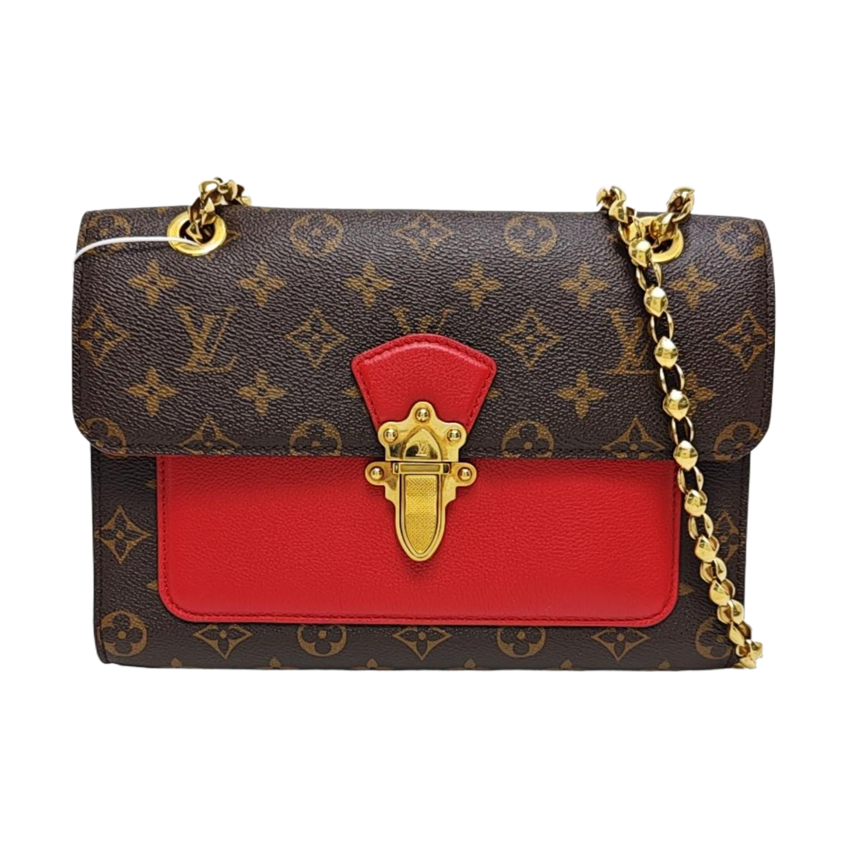 VICTOIRE Monogram Coated Canvas Brown