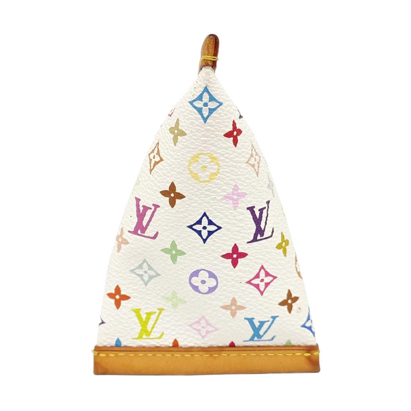 Monogram Coated Canvas Coin Purse White