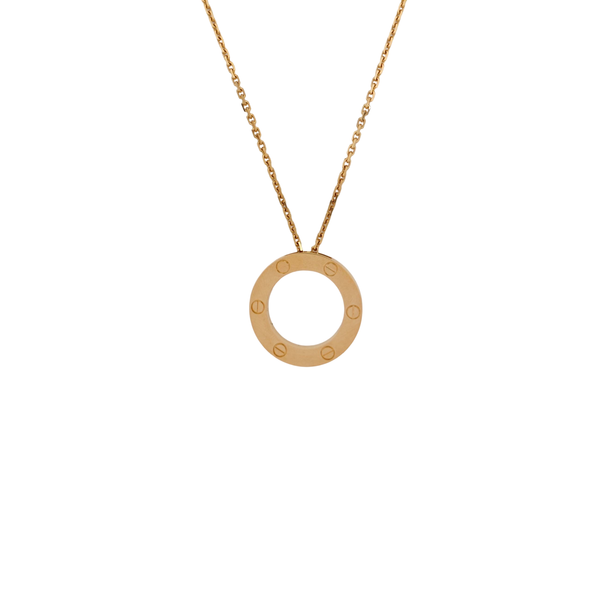 LOVE 18k Rose Gold Necklace