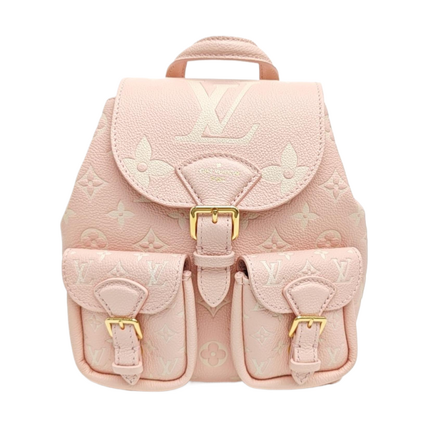 BACKUP Monogram Calfskin Pink