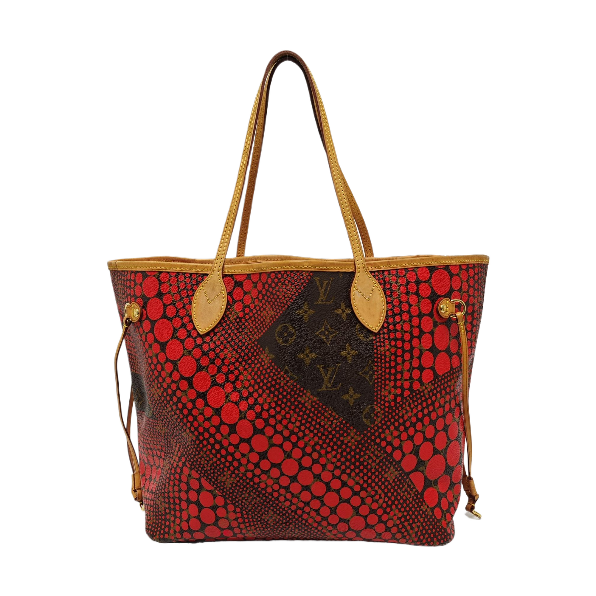 NEVERFULL MM Monogram Coated Canvas Brown