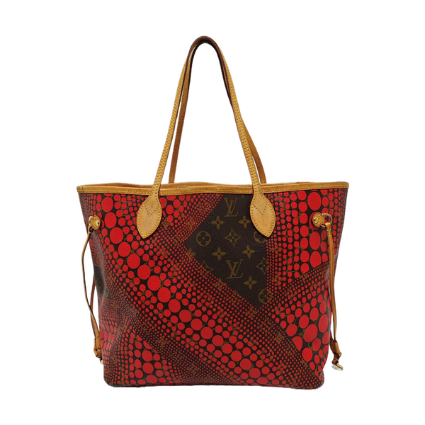 NEVERFULL MM Monogram Coated Canvas Brown
