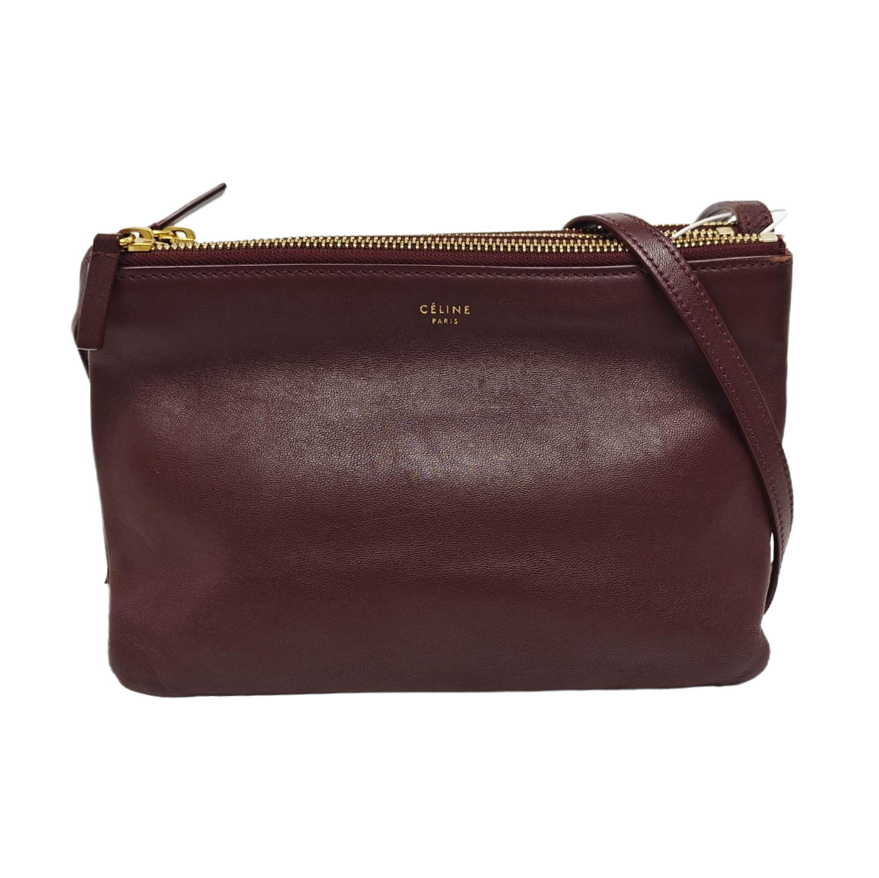 TRIO Small Lambskin Red