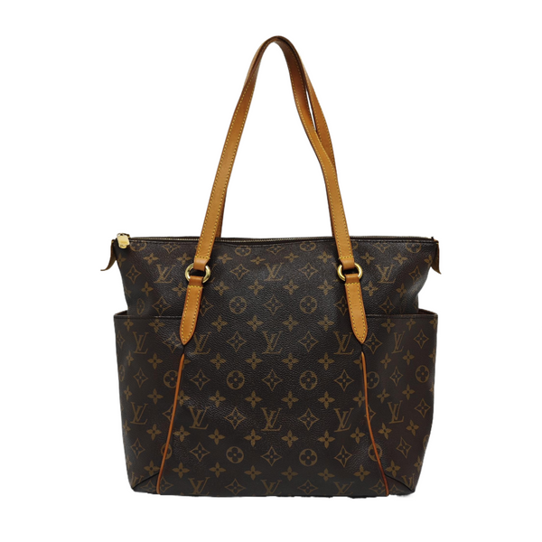 TOTALLY MM Monogram Coated Canvas Brown