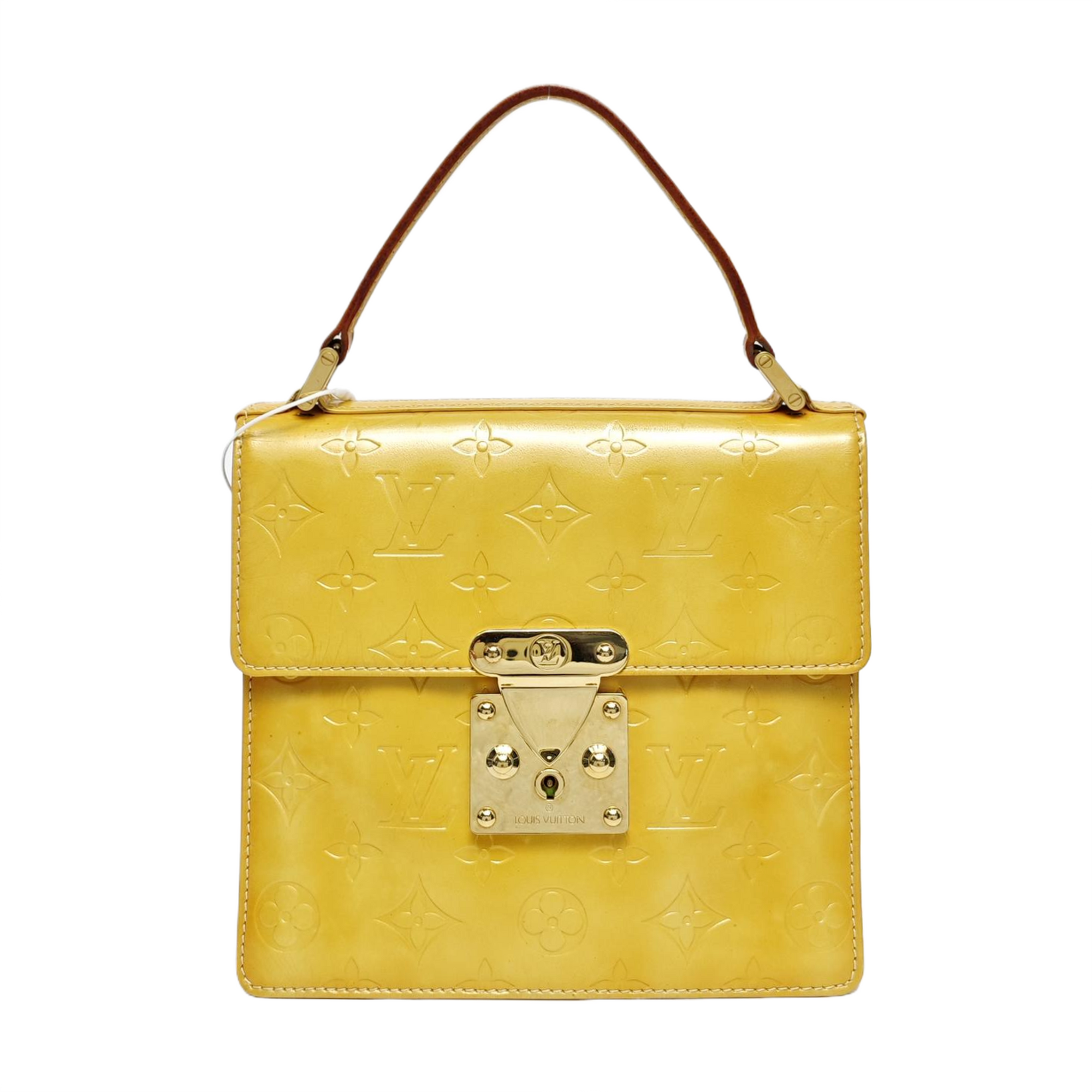 SPRING STREET Patent Leather Yellow