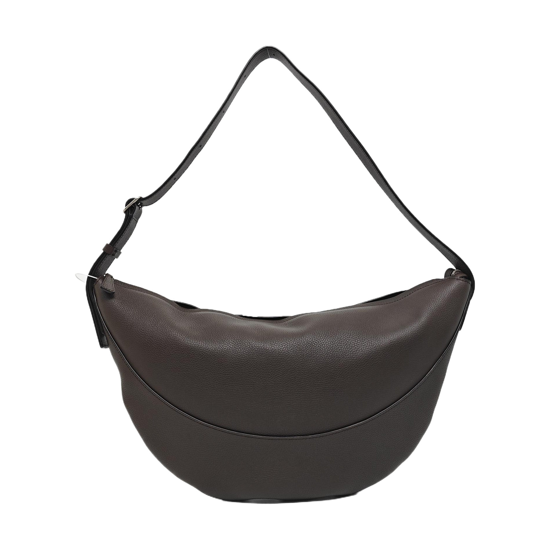 Calfskin Shoulder Bag Brown