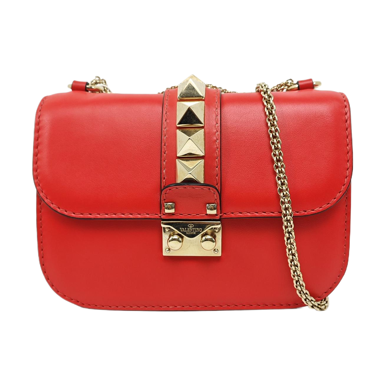 Glam Calfskin Red