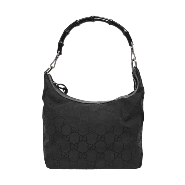 Monogram Canvas Top Handle Bag Black