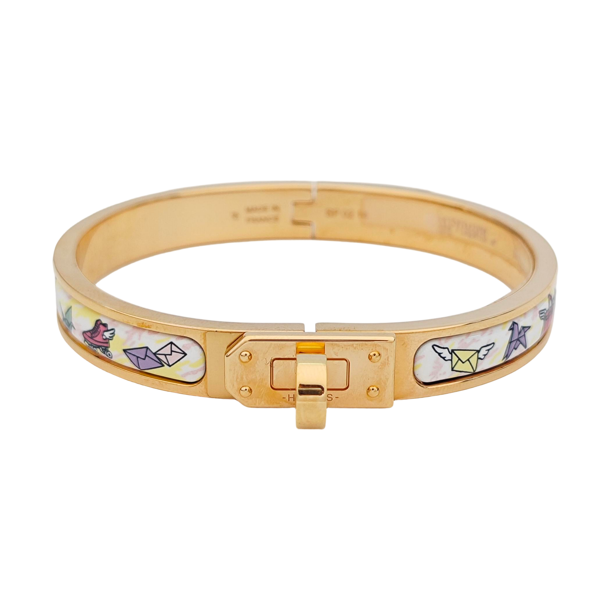 Metal Rose Gold Bangle