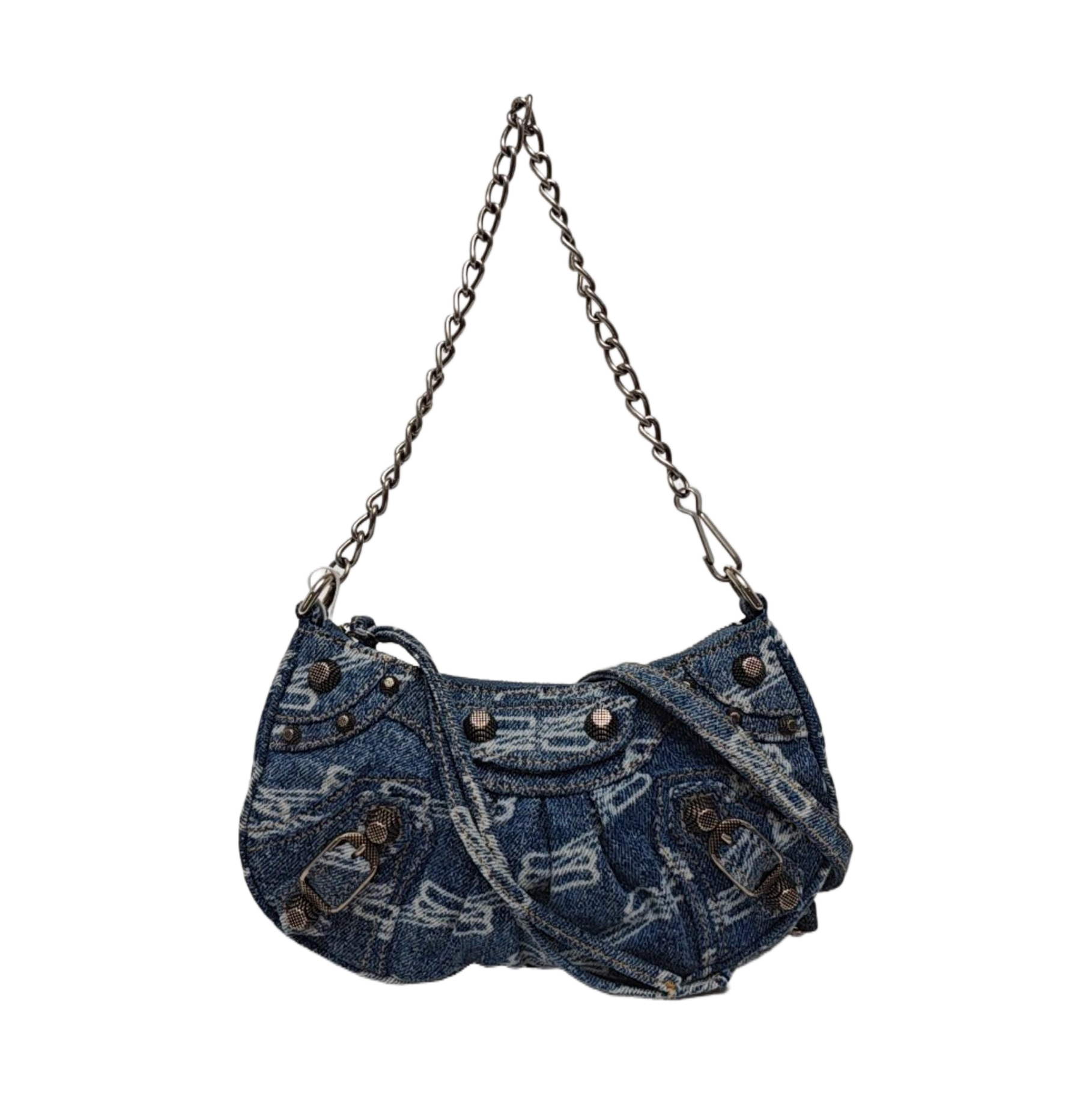 Le Cagole Mini Denim Blue