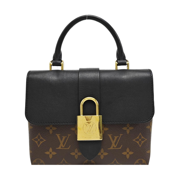 LOCKY BB Monogram Coated Canvas Brown
