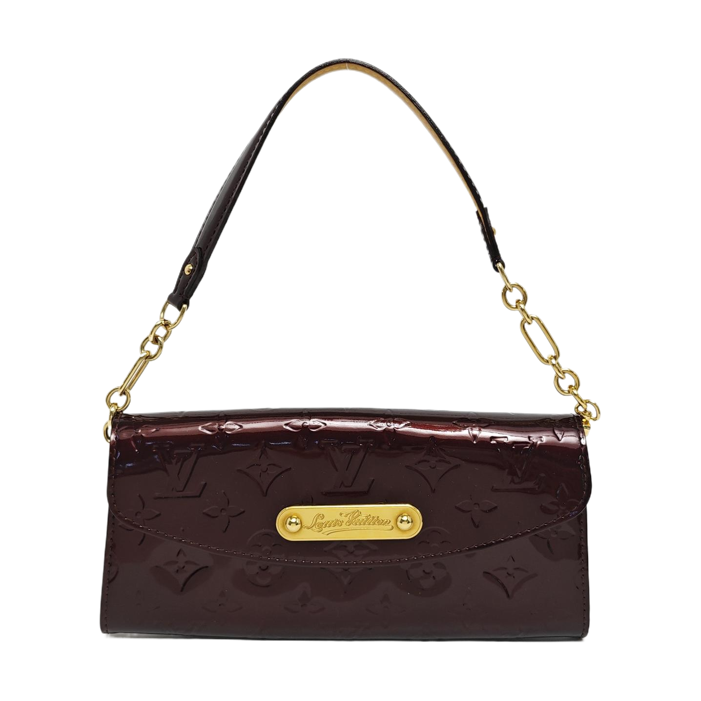 SUNSET BOULEVARD Patent Leather Red