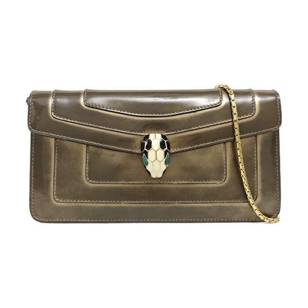 SERPENTI FOREVER Quilted Calfskin Beige