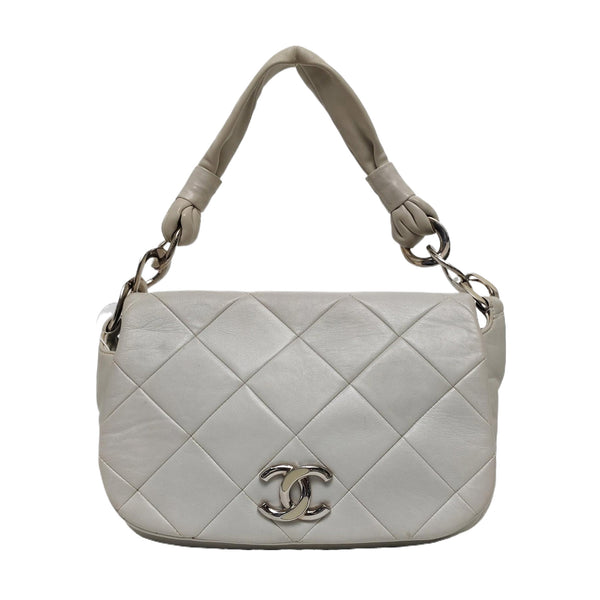 ON THE ROAD Quilted Calfskin White