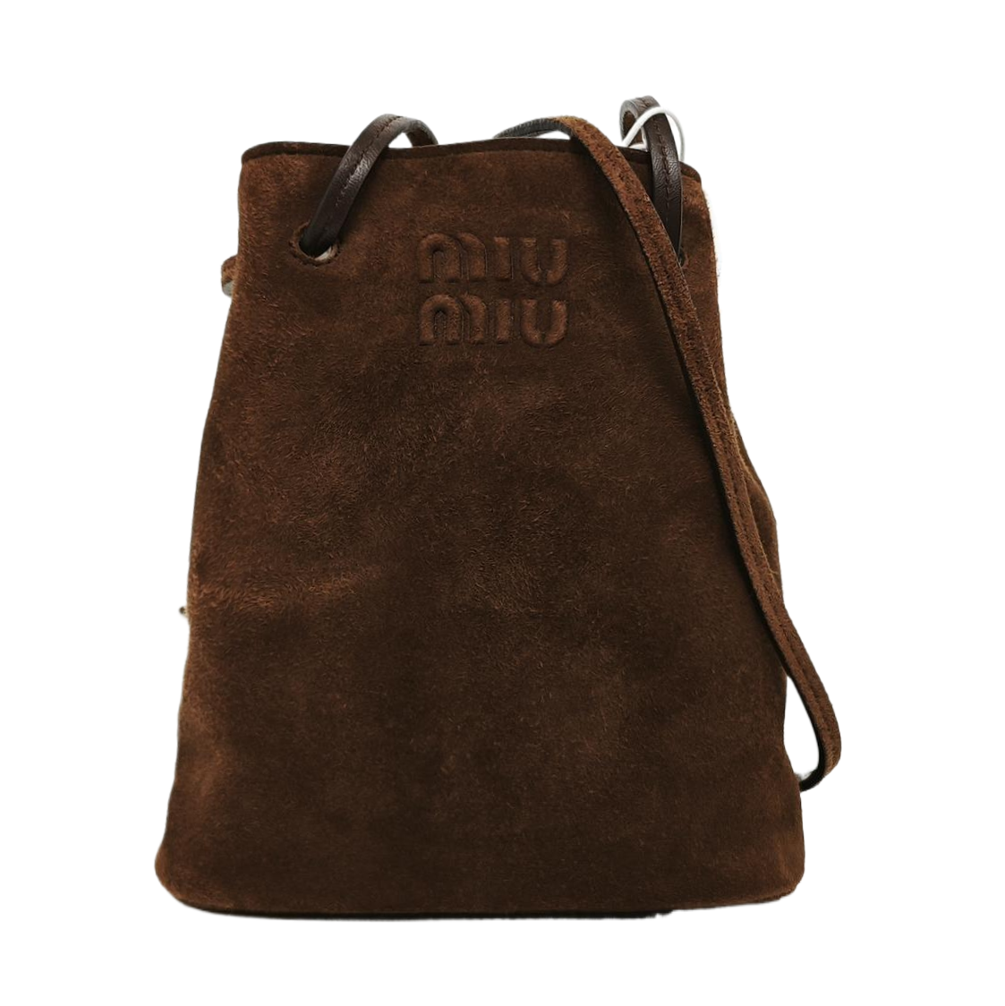 Suede Shoulder Bag Brown