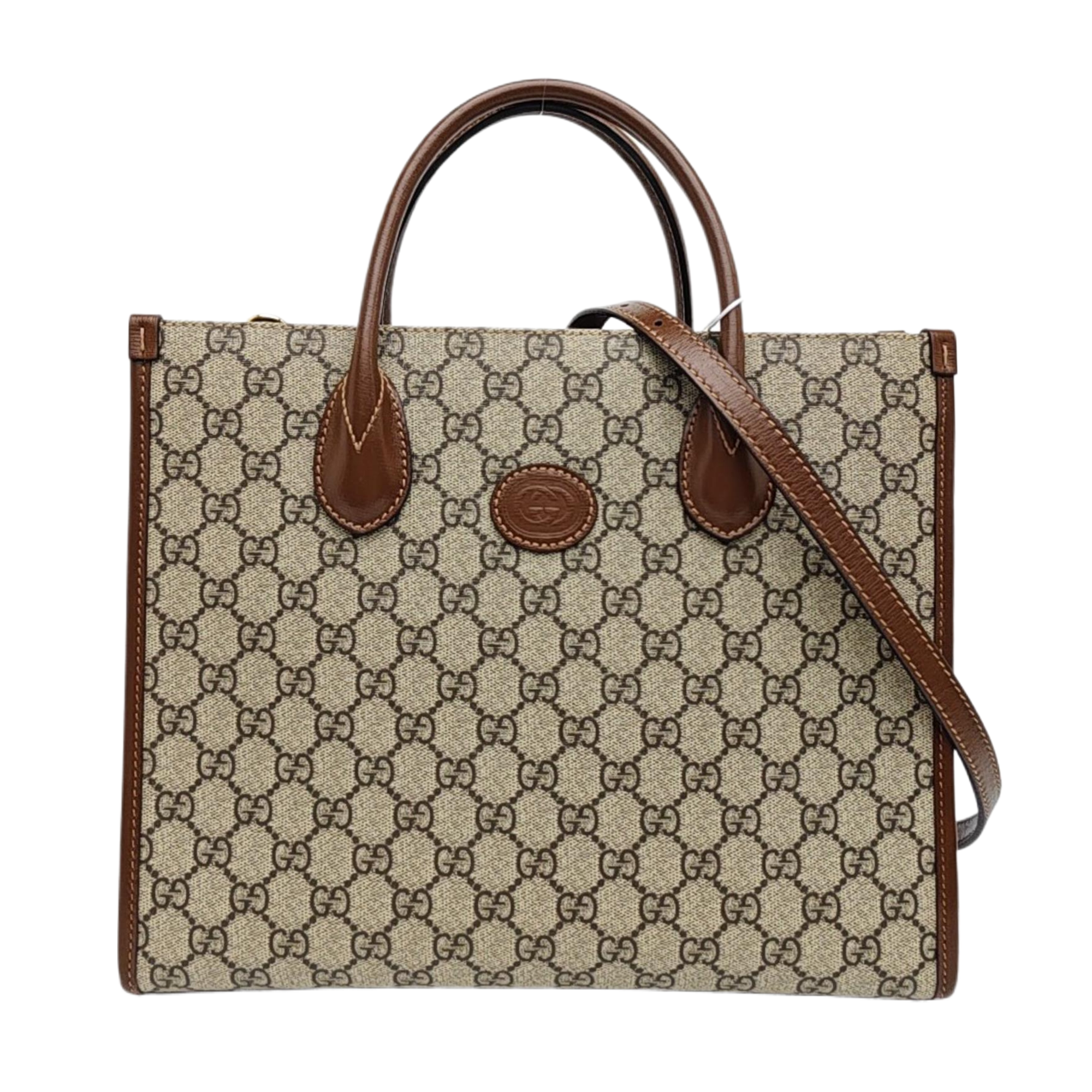 Retro Small Monogram Coated Canvas Brown