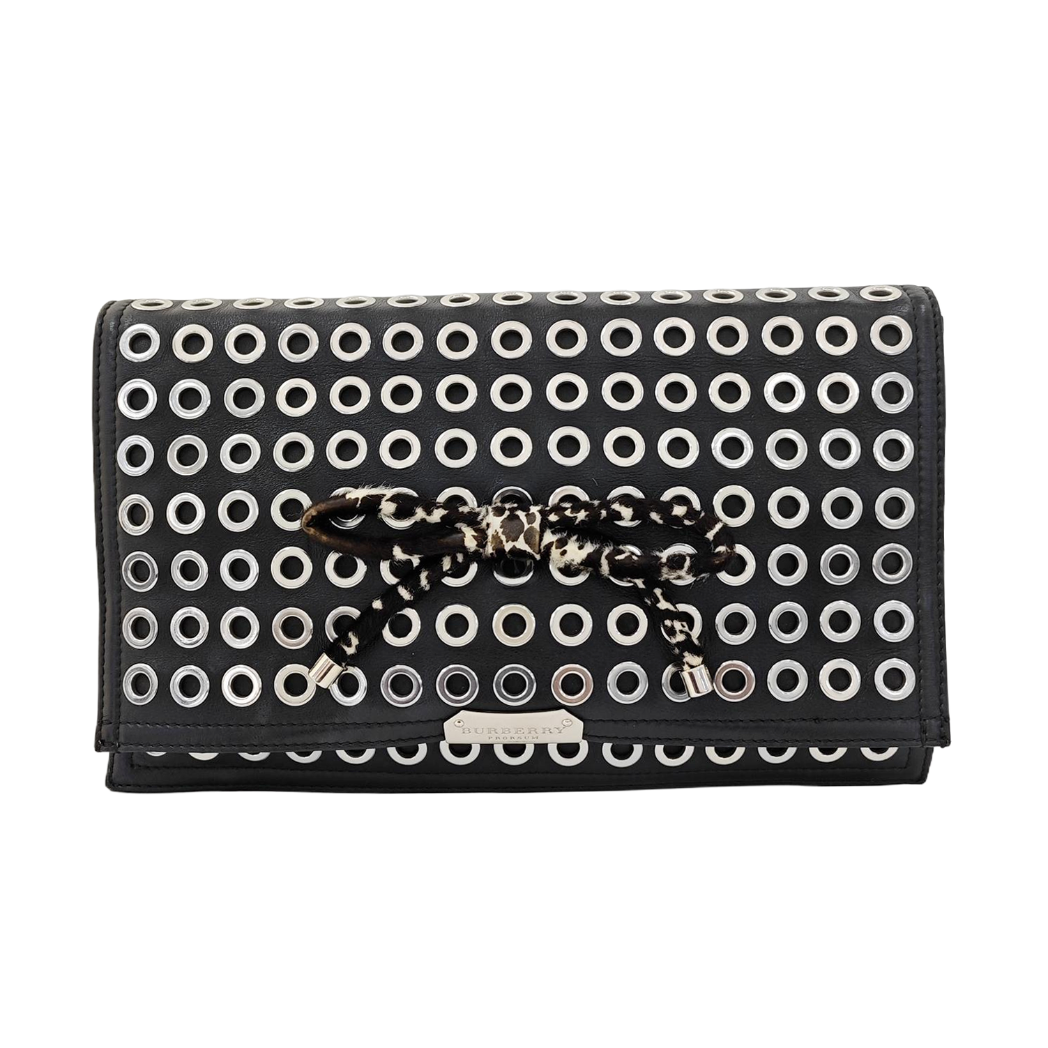 Calfskin Clutch Black