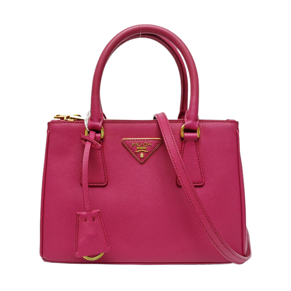 Galleria Small Calfskin Red