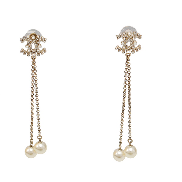 Metal Gold Stud Earrings