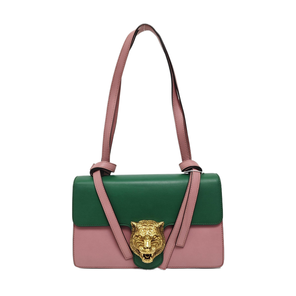 Calfskin Shoulder Bag Pink