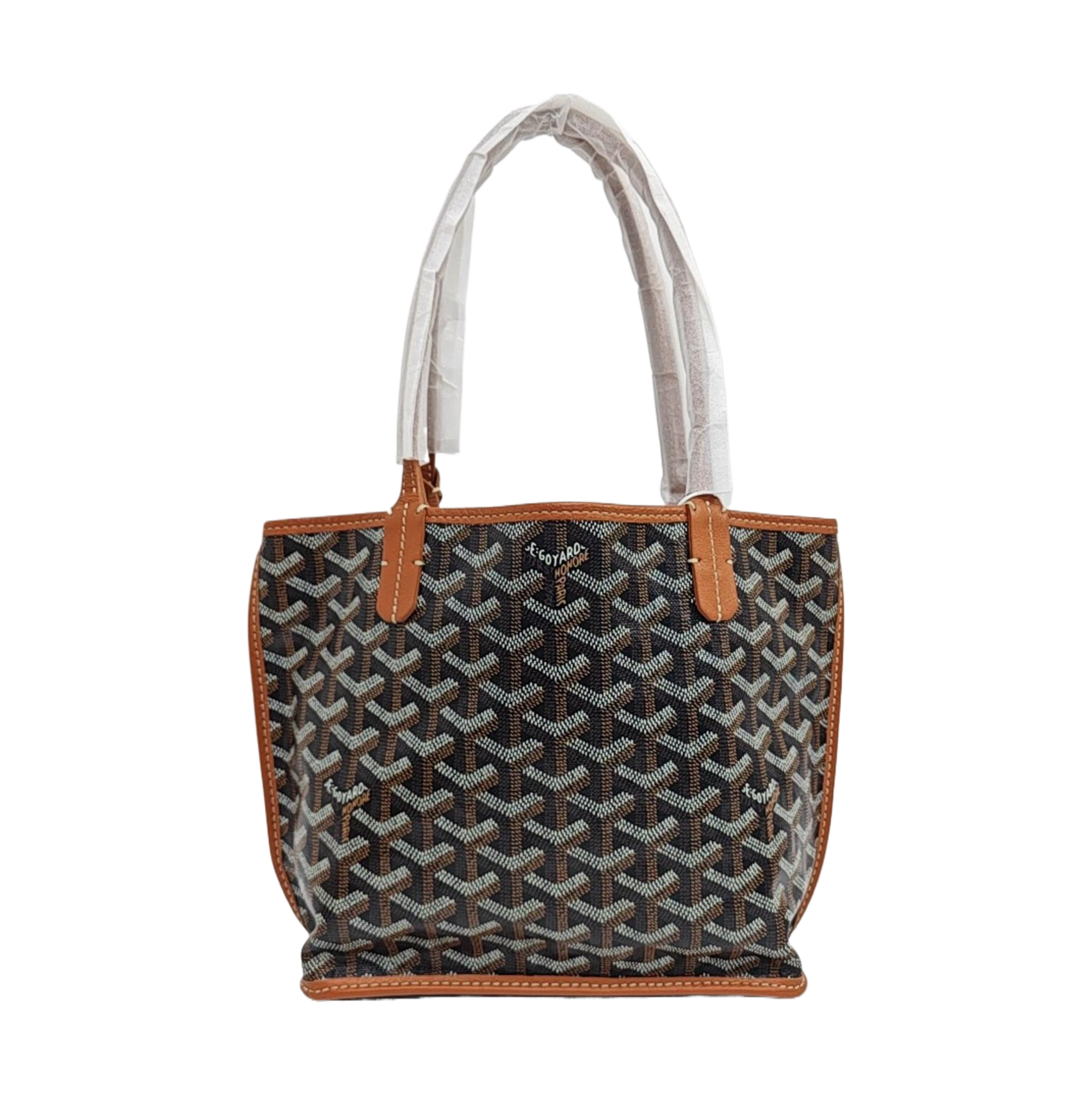 Anjou Coated Canvas Brown