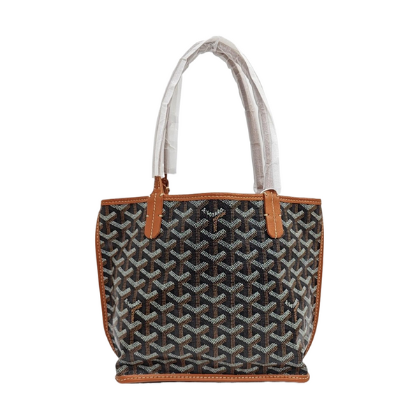 Anjou Coated Canvas Brown
