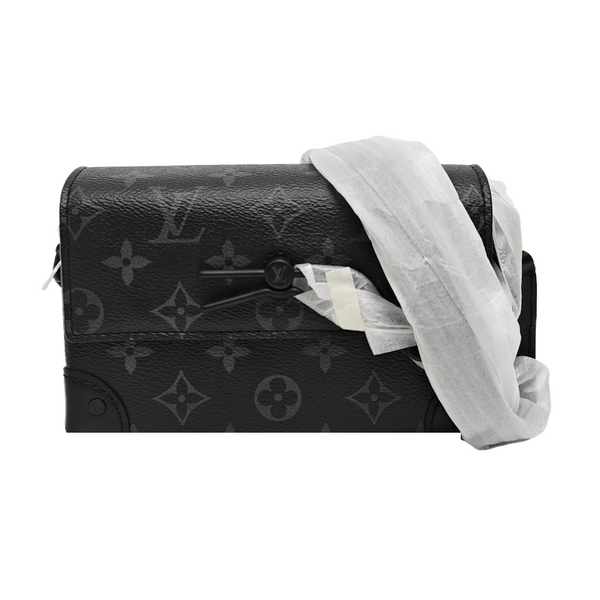 STEAMER Mini Monogram Coated Canvas Black