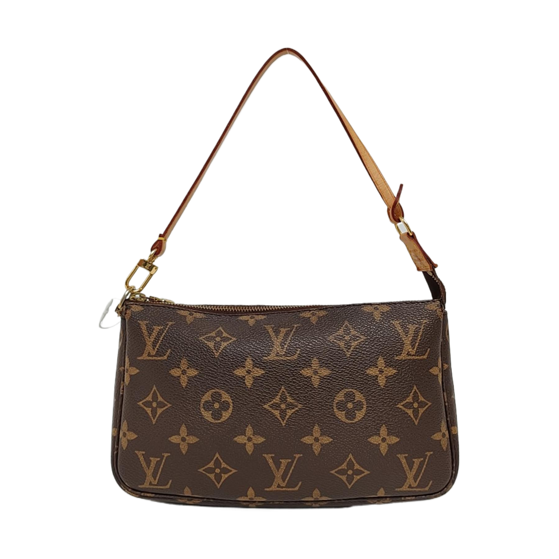 ACCESSOIRES Monogram Coated Canvas Brown