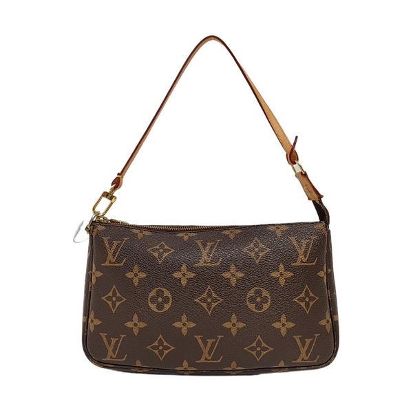 ACCESSOIRES Monogram Coated Canvas Brown