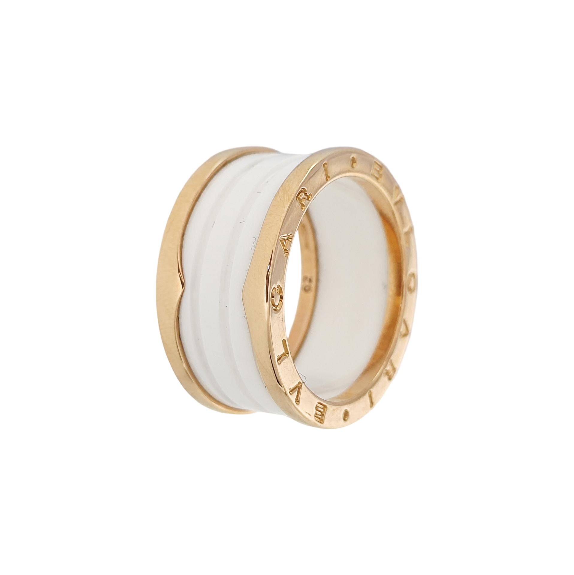 B.ZERO1 18k Rose Gold Ring EU 62