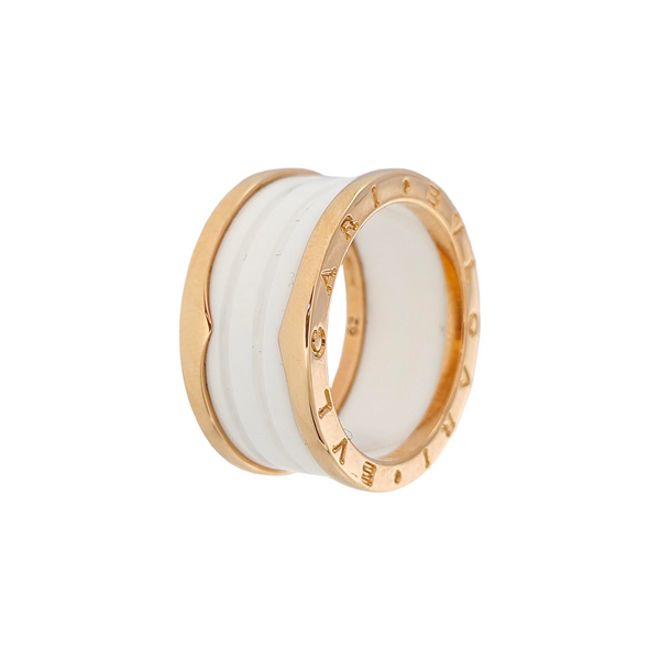 B.ZERO1 18k Rose Gold Ring EU 62