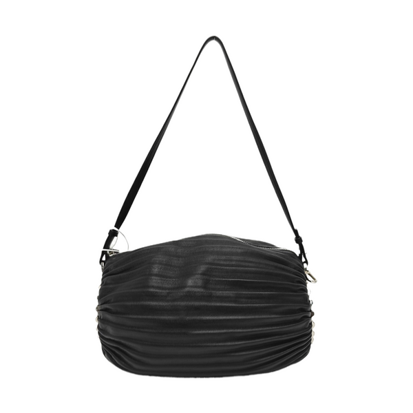 Lambskin Top Handle Bag Black