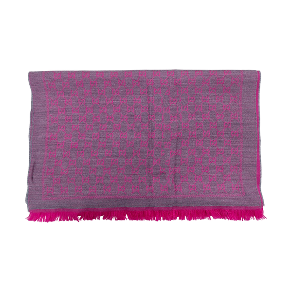 Wool Scarf Gray