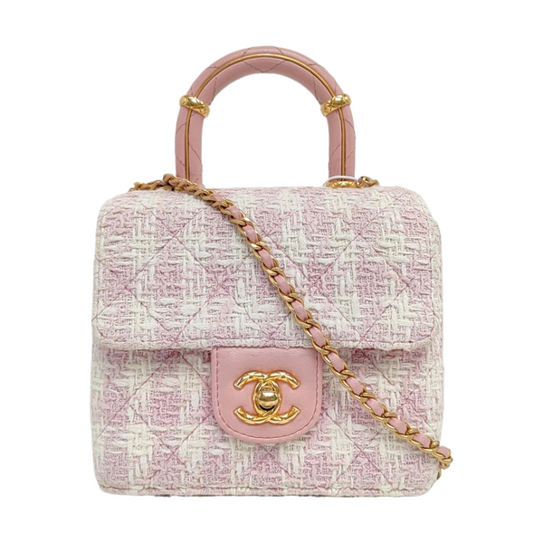 Mini Quilted Wool Pink