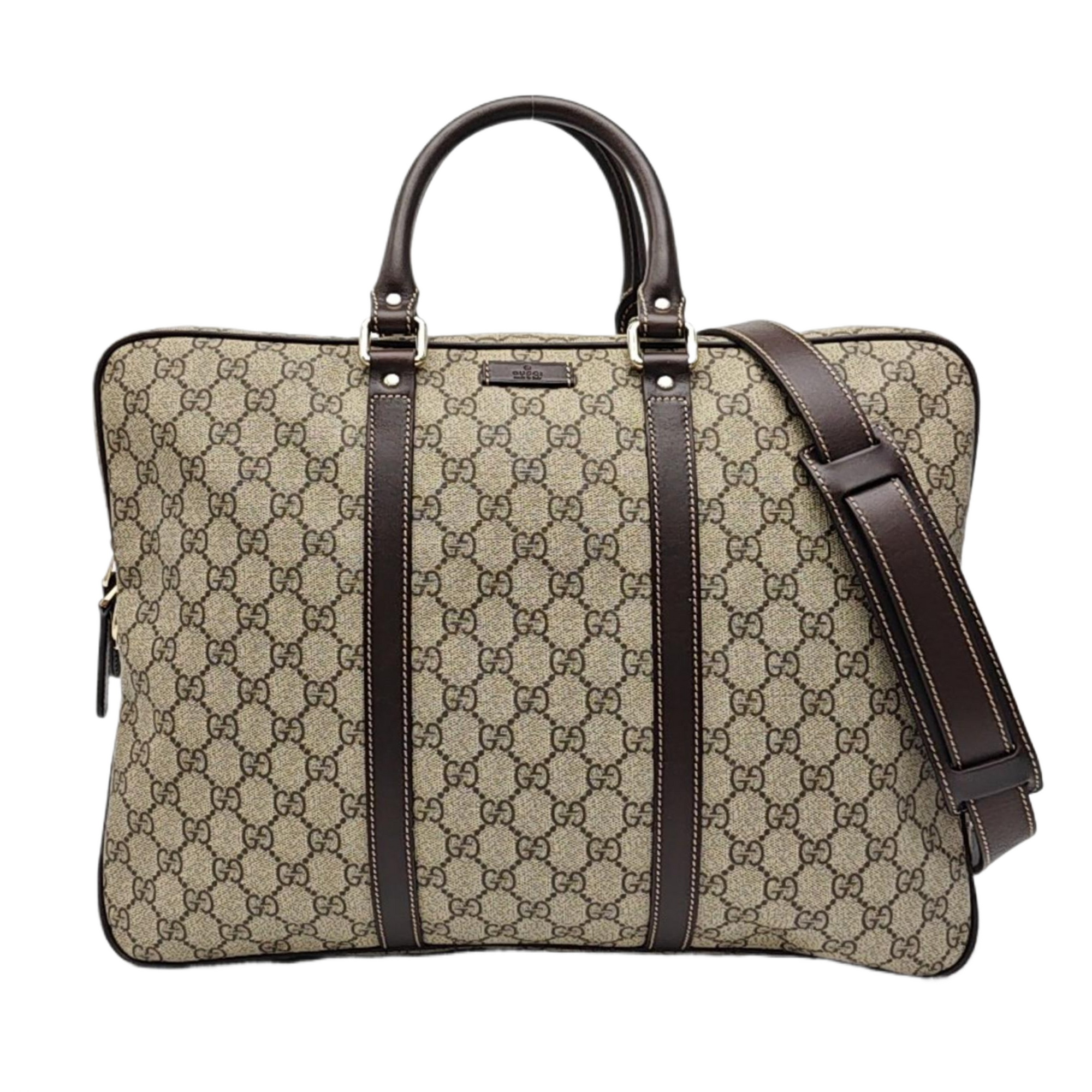 Duffle Monogram Coated Canvas Beige