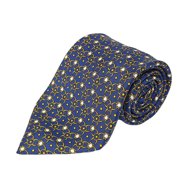 Mulberry Silk Tie Blue