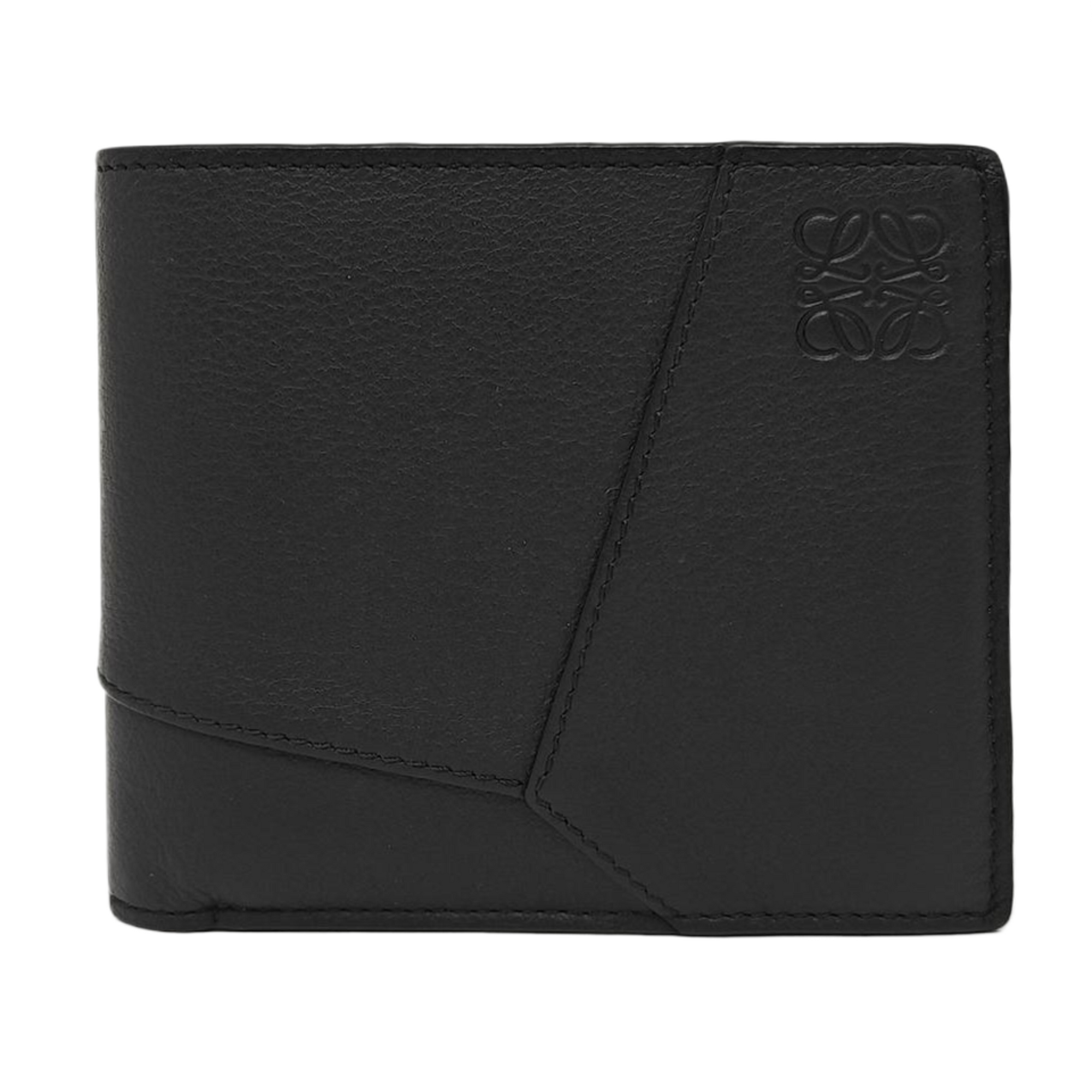 Puzzle Calfskin Black Wallet