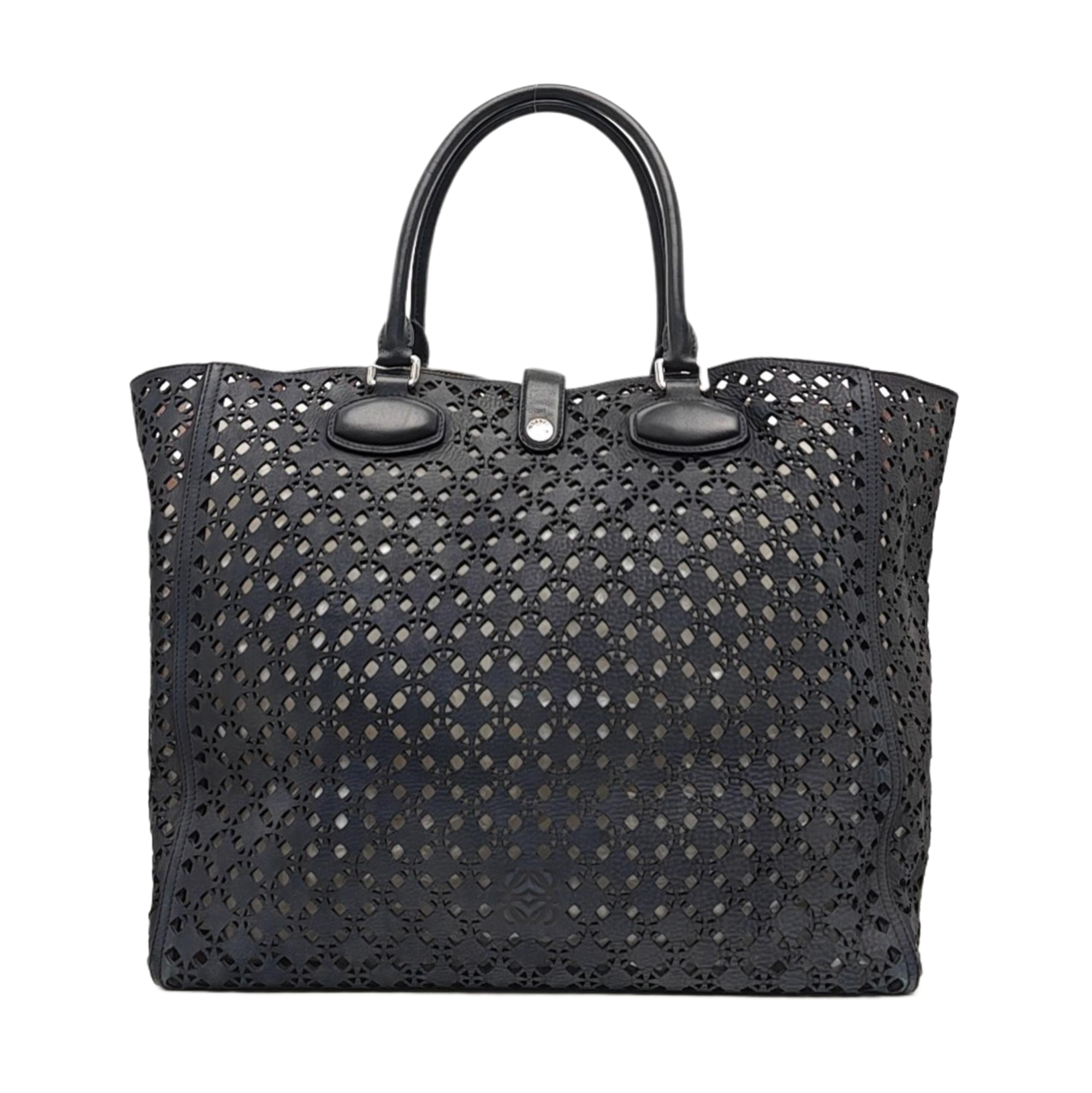 Calfskin Tote Bag Black