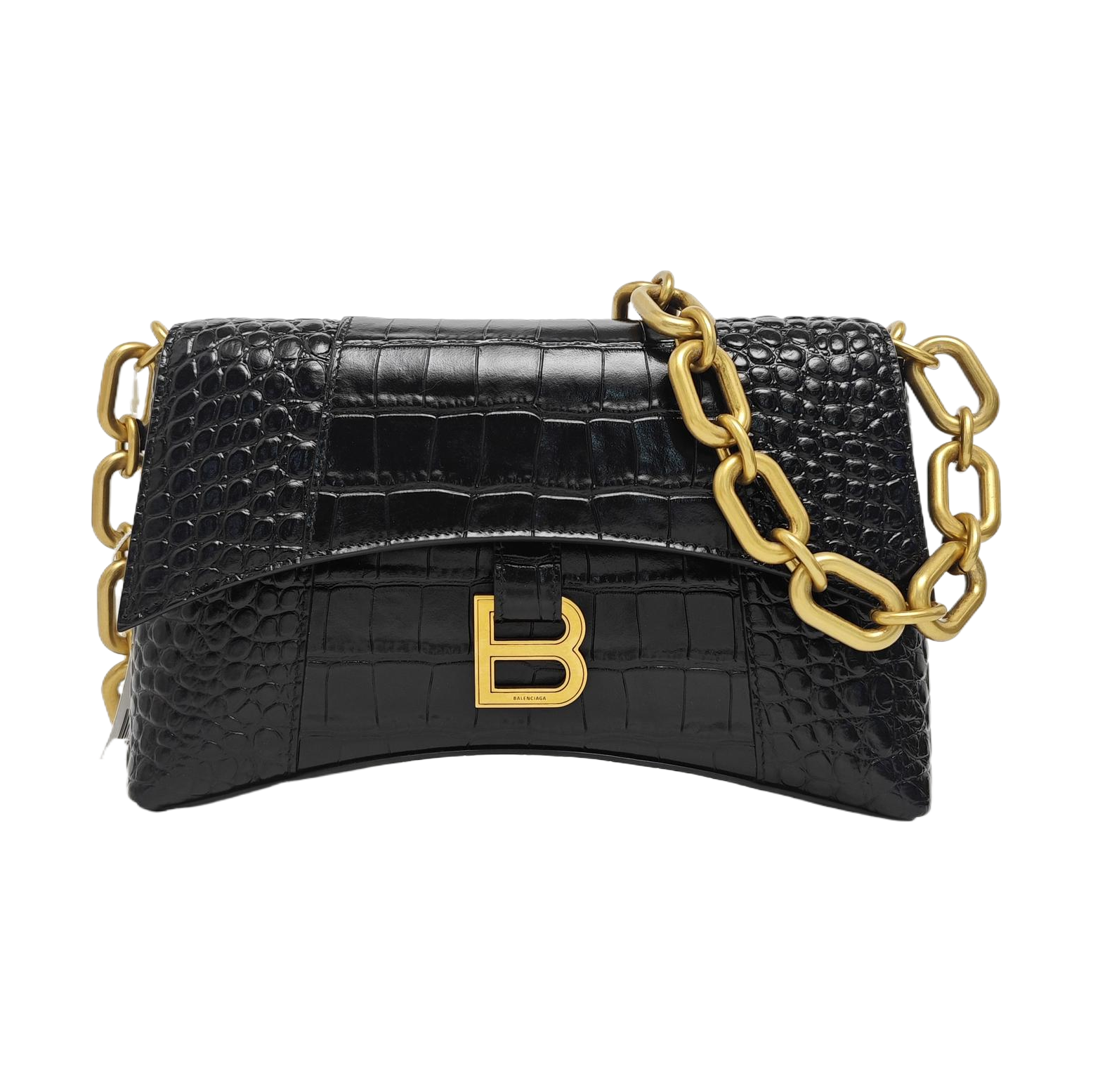 Downtown Super Mini Calfskin Black